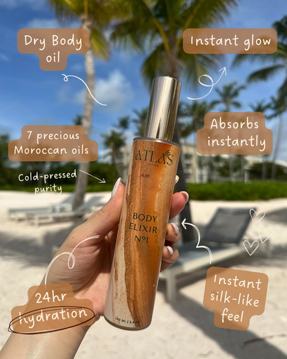 Body Elixir N°1 - Moroccan Argan Dry Body Oil